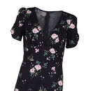 Women Mini Boho Floral Dress