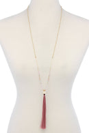 Tassel Pendant Necklace