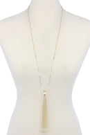 Tassel Pendant Necklace