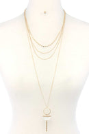 Metal Layered Necklace