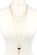 Metal Layered Necklace