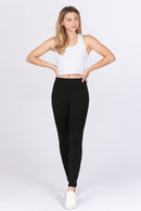 Pintuck Detail Ponte Pants