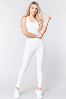 Waist Band Long Ponte Pants