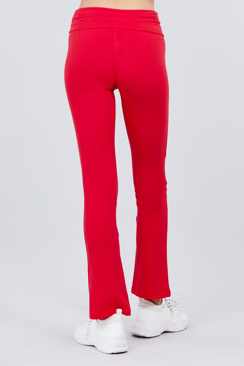 Banded Waist Yoga Pants