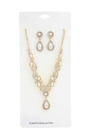 Pearl Rhinestone Necklace