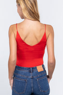 V-neck 2 Ply Cami Bodysuit