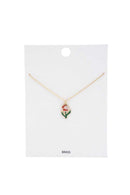 Flower Charm Necklace