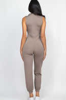 Zip Front Jumpsuit