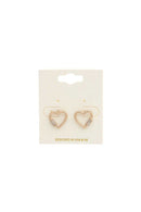Heart Shape Metal Earring