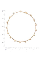 Rhinestone Edge Hoop Earring