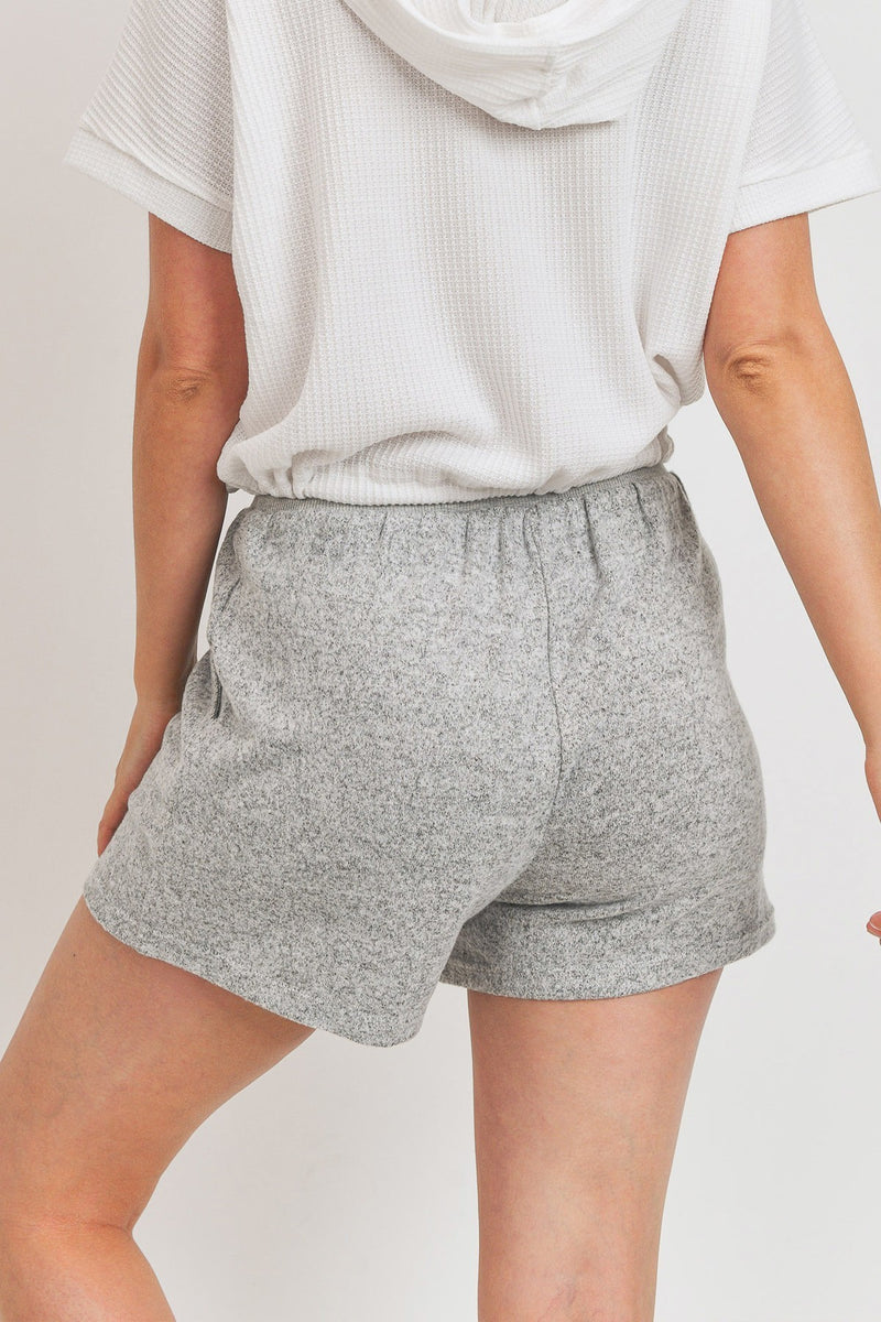 Pocket Shorts Brushed Hacci