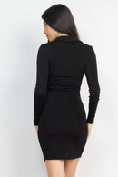 Collared Button-down Dress Shirt