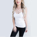 Tank Tops Women Camisole Vest simple Stretchable