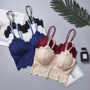 Women Push Up Wireless Lace Bra