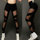 Sport Leggings Black Classic Mesh