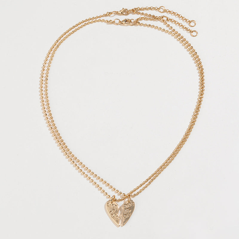 Double-Layered Alloy Necklace