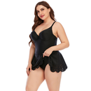 Women's Solid Color Sleeveless Swimwear One Piece