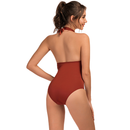 Women's Lace-Up Backless Bikini Swimwear