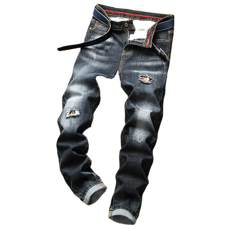 2020 New European And American Foreign Trade Men's Jeans