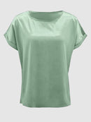 Round Neck Short Sleeve T-Shirt