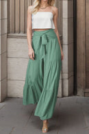 Tied Wide Leg Pants