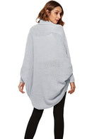 Open Front Batwing Sleeve Cardigan