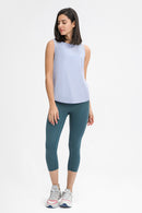 Cut Out Back Active Tank