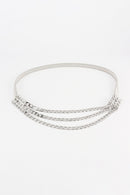 Metal Triple-Layered Chain Belt