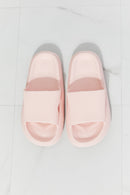 MMShoes Arms Around Me Open Toe Slide in Pink