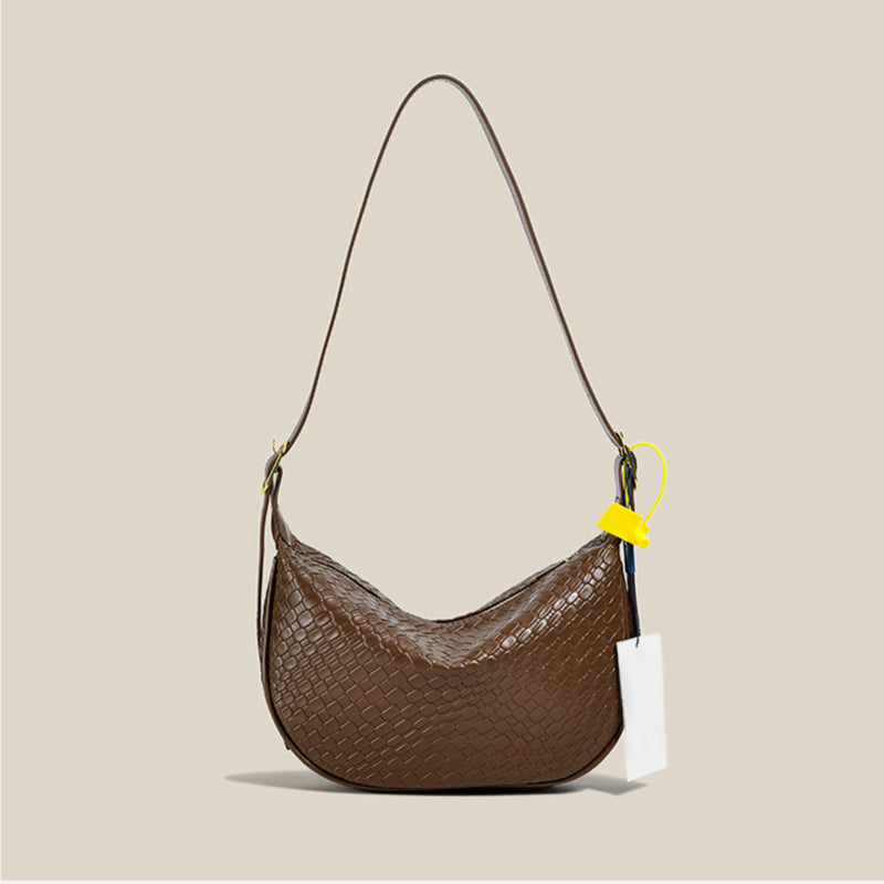 PU Leather Medium Shoulder Bag