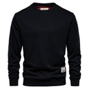Men's Loose Round Neck Men's Sweater Solid Color Casual