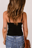 Crisscross Spaghetti Strap Cami