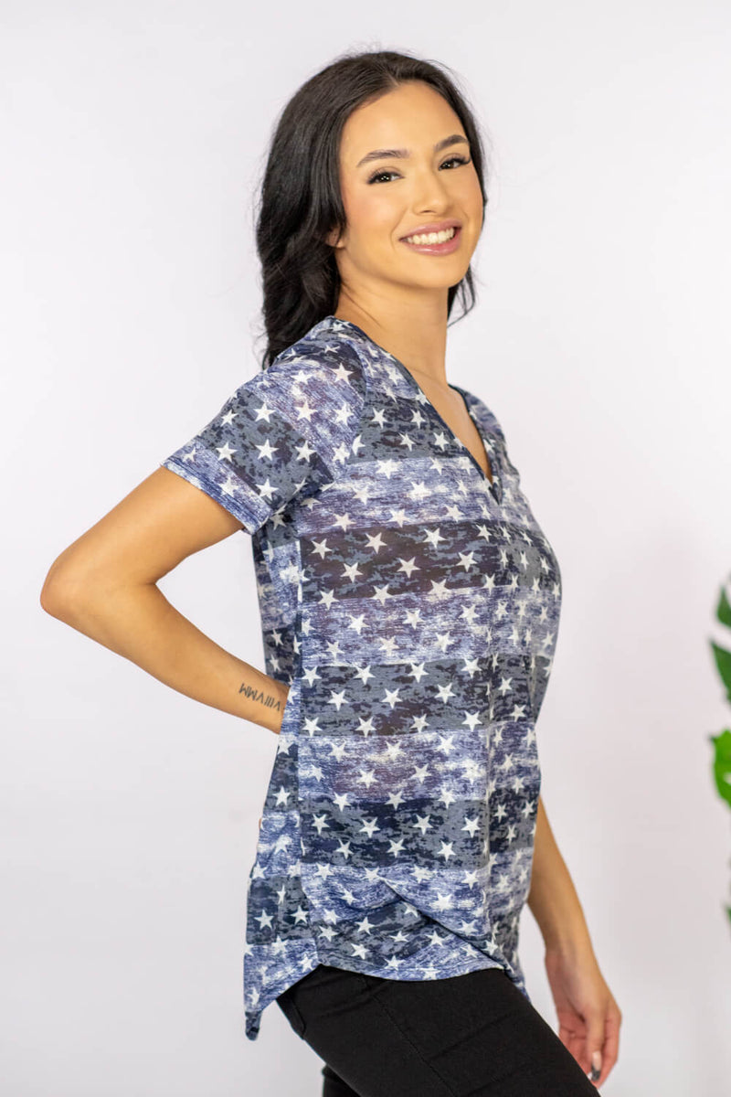 BiBi Night Sky Star Graphic Tee