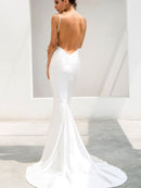 Plunge Backless Cami Dress