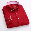 Casual Men's Business Slim Fit Long Sleeve Shirt