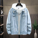 Men's Simple Classic Ripped Denim Jacket