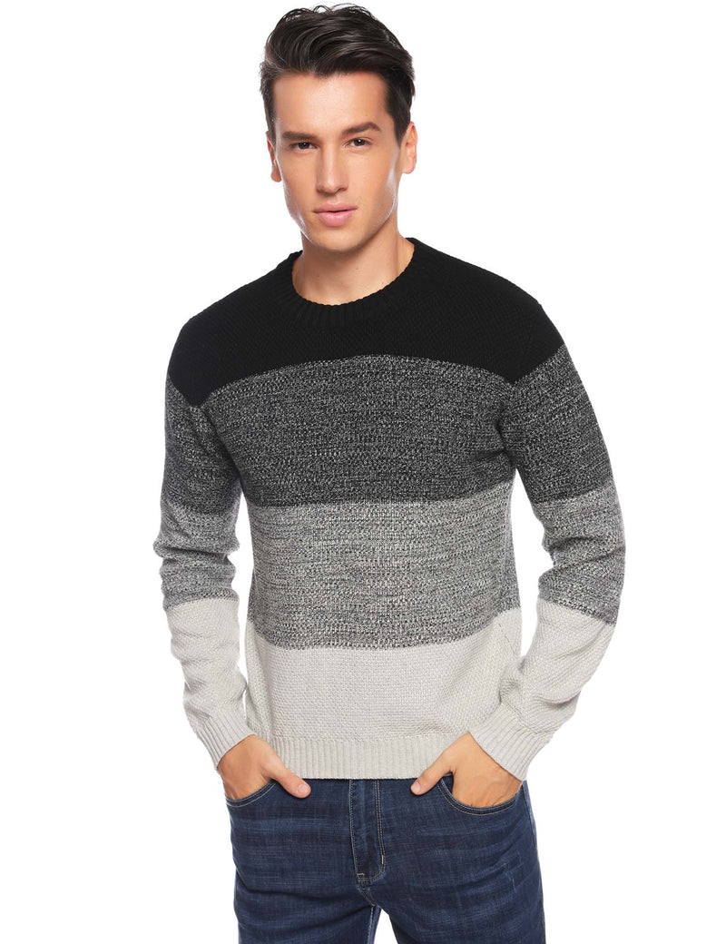 Men thick pullover sweater