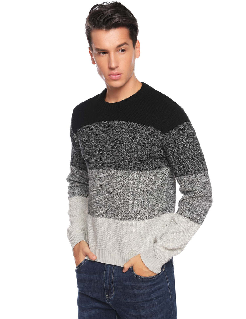 Men thick pullover sweater