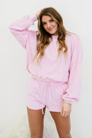 Sweet Generis Lucky One Full Size Run Terry Lounge Set