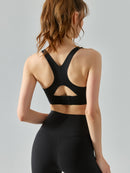 Round Neck Racerback Active Bra