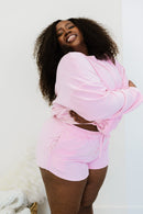 Sweet Generis Lucky One Full Size Run Terry Lounge Set