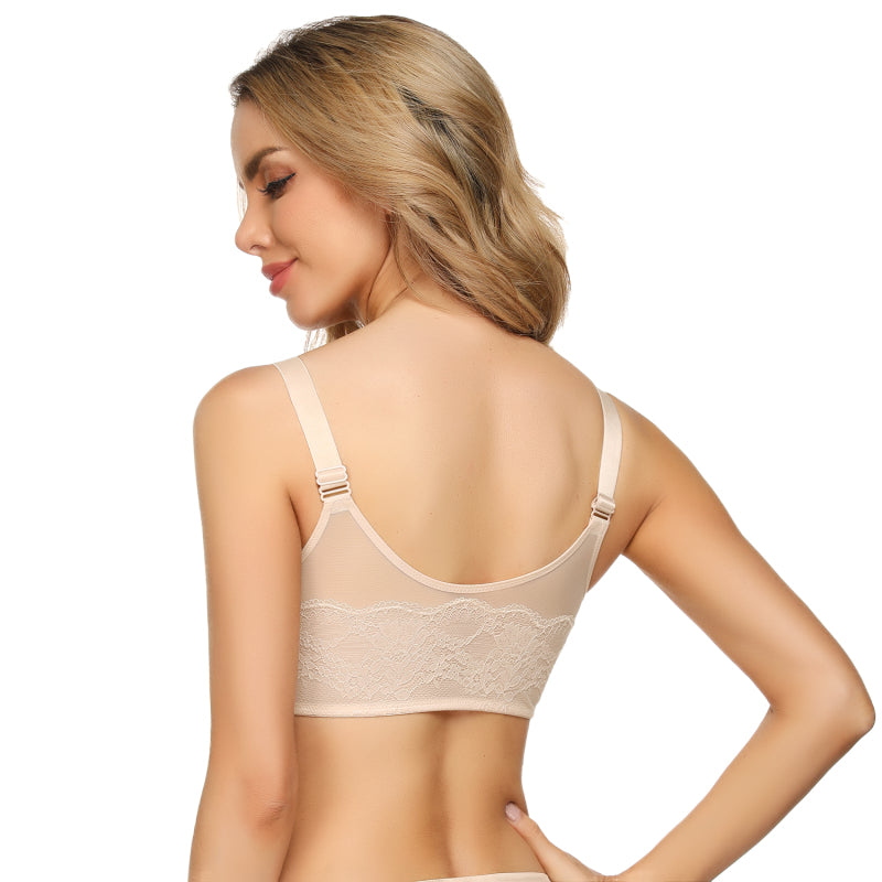 Women's Lace Adjustable Strap Insert Bra
