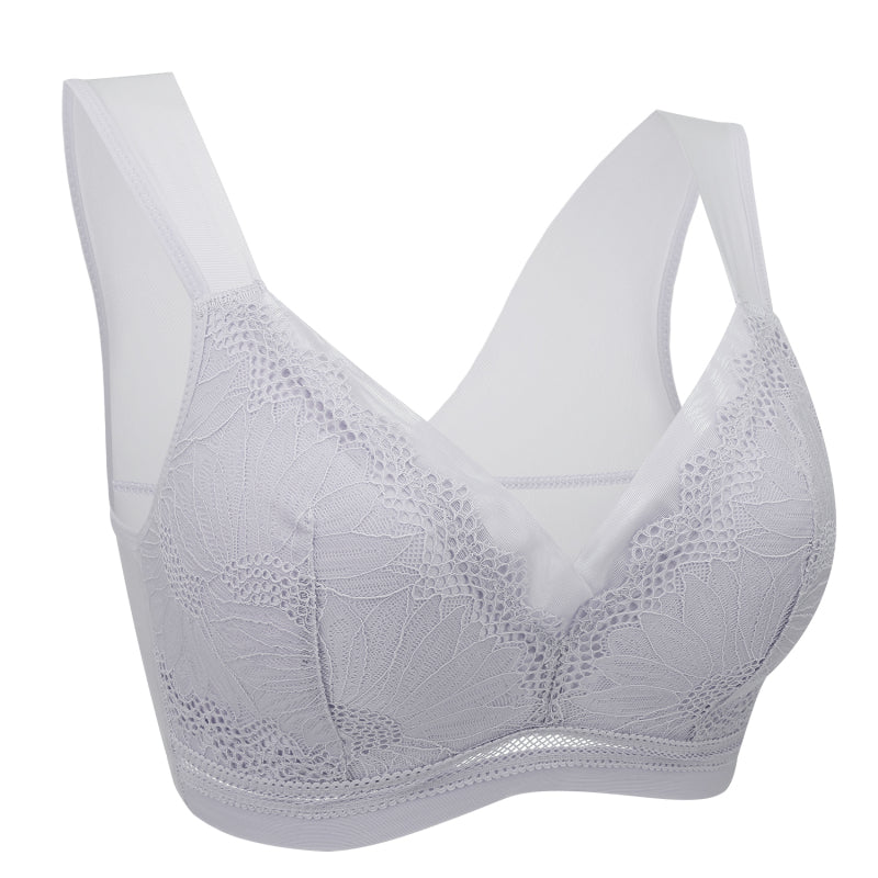 Women's 3D Cup Lace Wireless Breathable Bra